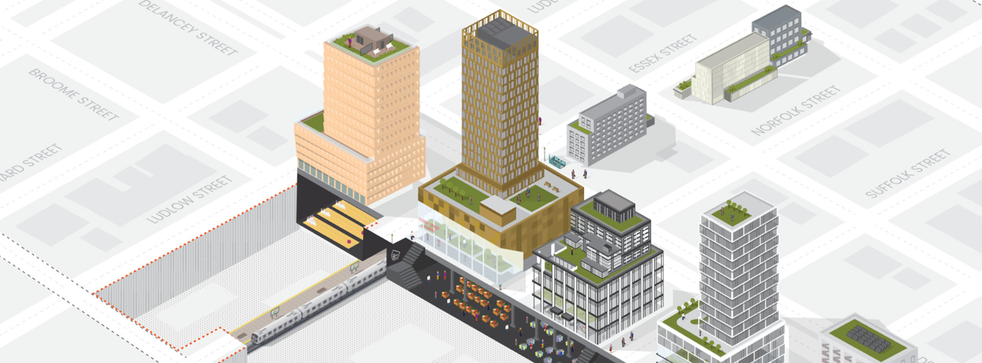 Essex Street Crossing by Shop Architects